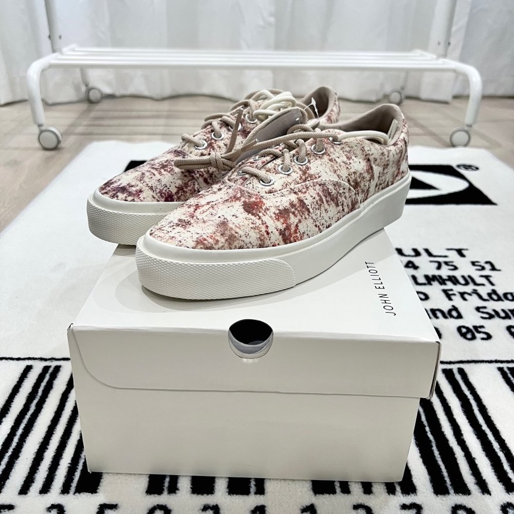 Converse X John Elliott Skid Grip OX Lowtop Suede Blend Sneakers
